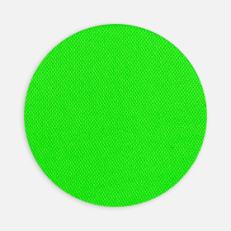 Наклейка тканевая Lunga Round, M, зеленый неон