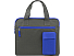 Конференц сумка Session, серый/синий