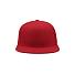 Бейсболка SNAP BACK, 6 клиньев, пластиковая застежка, красный