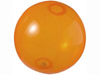 Мяч пляжный «Ibiza», цвет: оранжевый, прозрачный