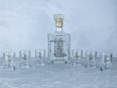 Набор со штофом СТРОИТЕЛЬНЫЙ