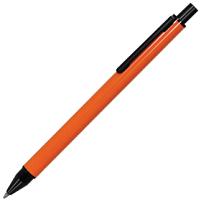 Ручка шариковая IMPRESS, оранжевый, черный