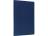 Блокнот в твердом переплете Karst формата A5, темно-синий
