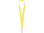 Ланьярд с ретрактором, желтый