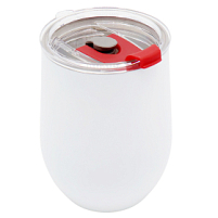 Термокружка с двойной стенкой Coffixx To Go, Белый/Красный Термокружка с двойной стенкой Coffixx To Go, Белый/Красный