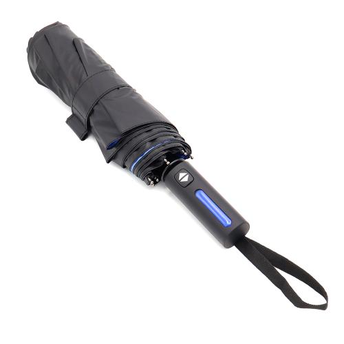 Автоматический противоштормовой складной зонт Sherp, Синий