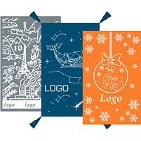 Плед на заказ Tricksy Net, 2 цвета, S, полушерсть Плед на заказ Tricksy Net, 2 цвета, S, полушерсть