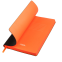 Ежедневник Латте (Latte NEW) недатированный, черный/оранжевый (без упаковки, без стикера)