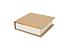 Блок для записей BOSCO в обложке из переработанного картона, бежевый