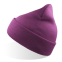 Шапка вязаная  двойная Wind-S, фиолетовый