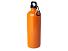 Одностенная бутылка для воды с карабином Oregon, изготовленная из нержавеющей стали, сертифицированной по стандарту RCS, объемом 750 мл - Оранжевый