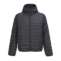 Куртка мужская "STREAM HOODED" 280 Т, черный Куртка мужская "STREAM HOODED" 280 Т, черный