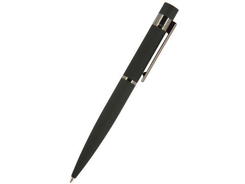 Ручка шариковая автоматическая BrunoVisconti VERONA цвет корпуса черный, soft-touch, 1 мм, синяя