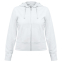 Толстовка женская Hooded Full Zip белая