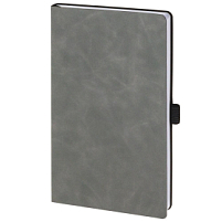 Ежедневник Nubuck Touch, недатированный, серый