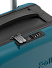 Чемодан складной Rollink Vega 360 55x40x20 см, 4 колеса, сине-зеленый