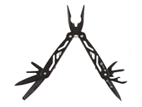 Мультитул Stinger, 100x35 мм, 12 функций, сталь/алюминий, чёрный, в комплекте нейлоновый чехол Мультитул Stinger, 100x35 мм, 12 функций, сталь/алюминий, чёрный, в комплекте нейлоновый чехол