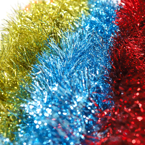 Новогодняя мишура (микс), Мультиколор