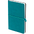 Ежедневник Nubuk, недатированный, бирюзовый