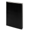 Бизнес-блокнот SMARTI, A5, черный, мягкая обложка, в клетку, черный