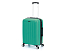 Чемодан TORBER В Отпуск, ярко-бирюзовый, полипропилен, 65,5 х 43,5 х 26 см, 62 л