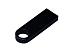 USB 2.0-флешка на 4 Гб с мини чипом и круглым отверстием, черный