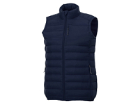 Женский утепленный жилет Pallas  из переработанных материалов по стандарту GRS - Темно - синий