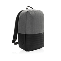Антикражный рюкзак для ноутбука Swiss Peak с RFID-защитой из rPET AWARE™, 15,6’’