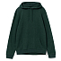 Толстовка с капюшоном унисекс Hoodie, темно-зеленый меланж