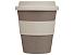 Стакан с силиконовой крышкой Cafe, beige