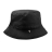 Панама BUCKET POCKET, черный, серый