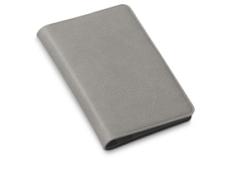 Футляр-книжка на 4-е карты с RFID Favor, серый