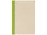 Блокнот А5 из переработанного тростника и RPET Adiantum, 80 листов, гибкая обложка, зеленое яблоко