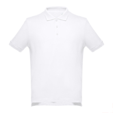 Рубашка-поло мужская ADAM 195, белый