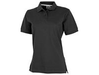 Рубашка поло "Forehand" женская, цвет: черный