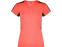 Футболка Suzuka женская, неоновый коралловый/черный