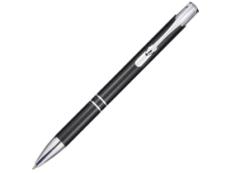 Шариковая ручка Moneta из переработанного алюминия - сплошной черный