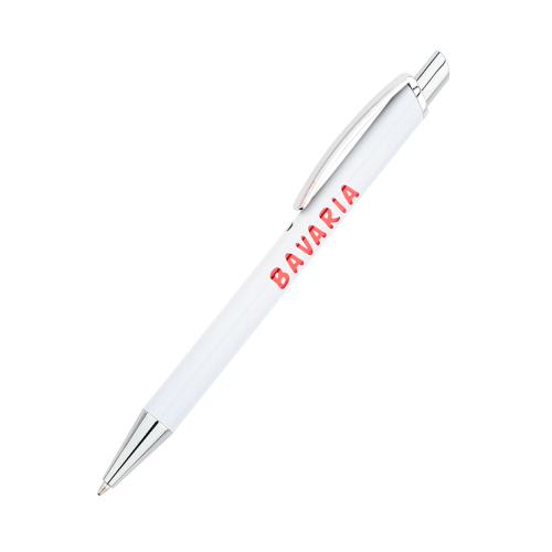 Ручка металлическая Bright, Красный