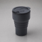Силиконовый складной стакан GoCup, темно-серый