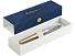 Перьевая ручка Waterman Embleme цвет GOLD CT, цвет чернил: черный