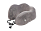 Подушка для путешествий с эффектом памяти Мемо Bluewinder Grey