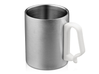 Стальная кружка с двойными стенками Climber Max, 450 мл, белый