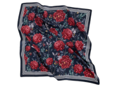 Платок Русские сезоны темно-синий. Varvara