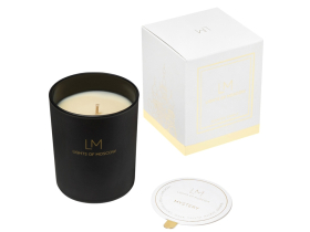 Ароматическая свеча в черном стакане Mystery, коллекция Exclusive, 250 мл