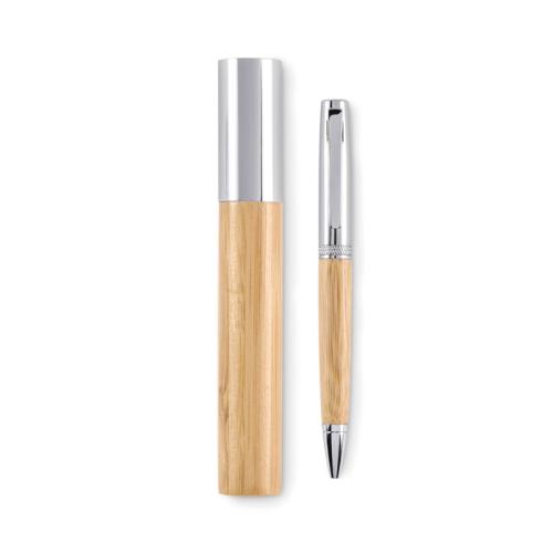 Ручка шариковая, древесный