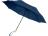 Birgit, складной ветроустойчивой зонт диаметром 21 дюйм из переработанного ПЭТ, темно-синий