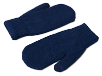 Варежки Dunant, темно-синий Варежки Dunant, темно-синий