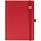 Ежедневник Favor Gold, недатированный, красный