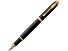 Ручка перьевая Parker IM Core Black GT, черный/золотистый