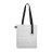 Шоппер Superbag Bubble, стёганый, без застёжки (белый с черным)
